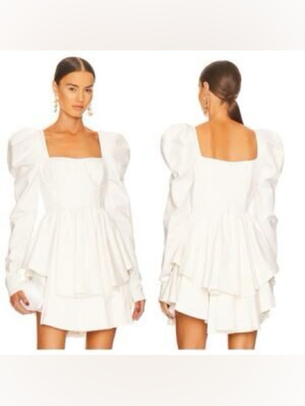 Selkie X Revolve The Ivory Boleyn Tiered Dress